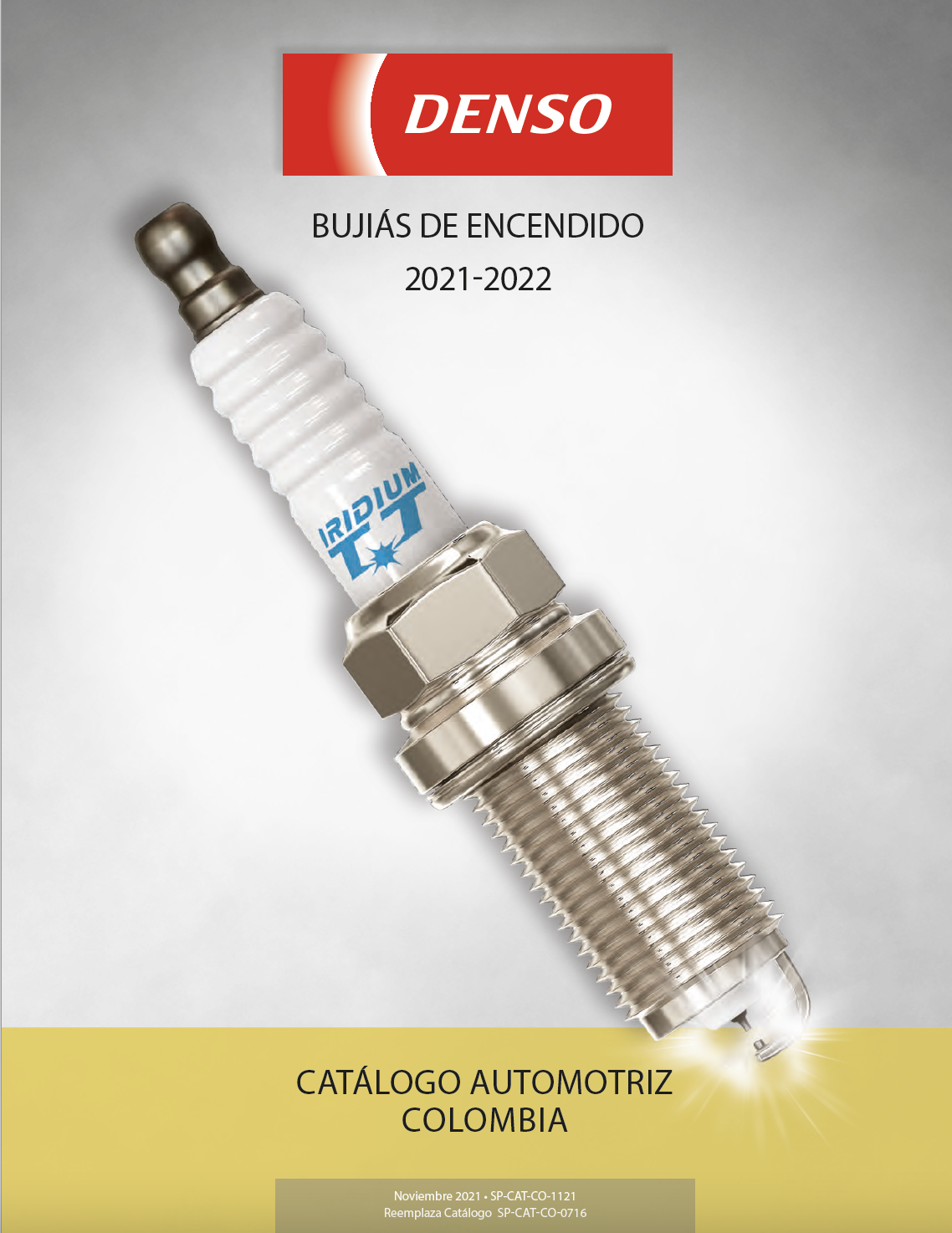 Catálogo de Bujías DENSO Colombia 2021-2022